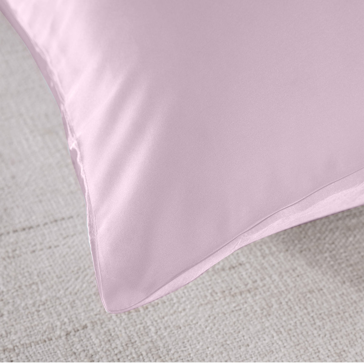 Royal Comfort Silk Pillow Case 100% Mulberry Silk Pillowcase - Lilac