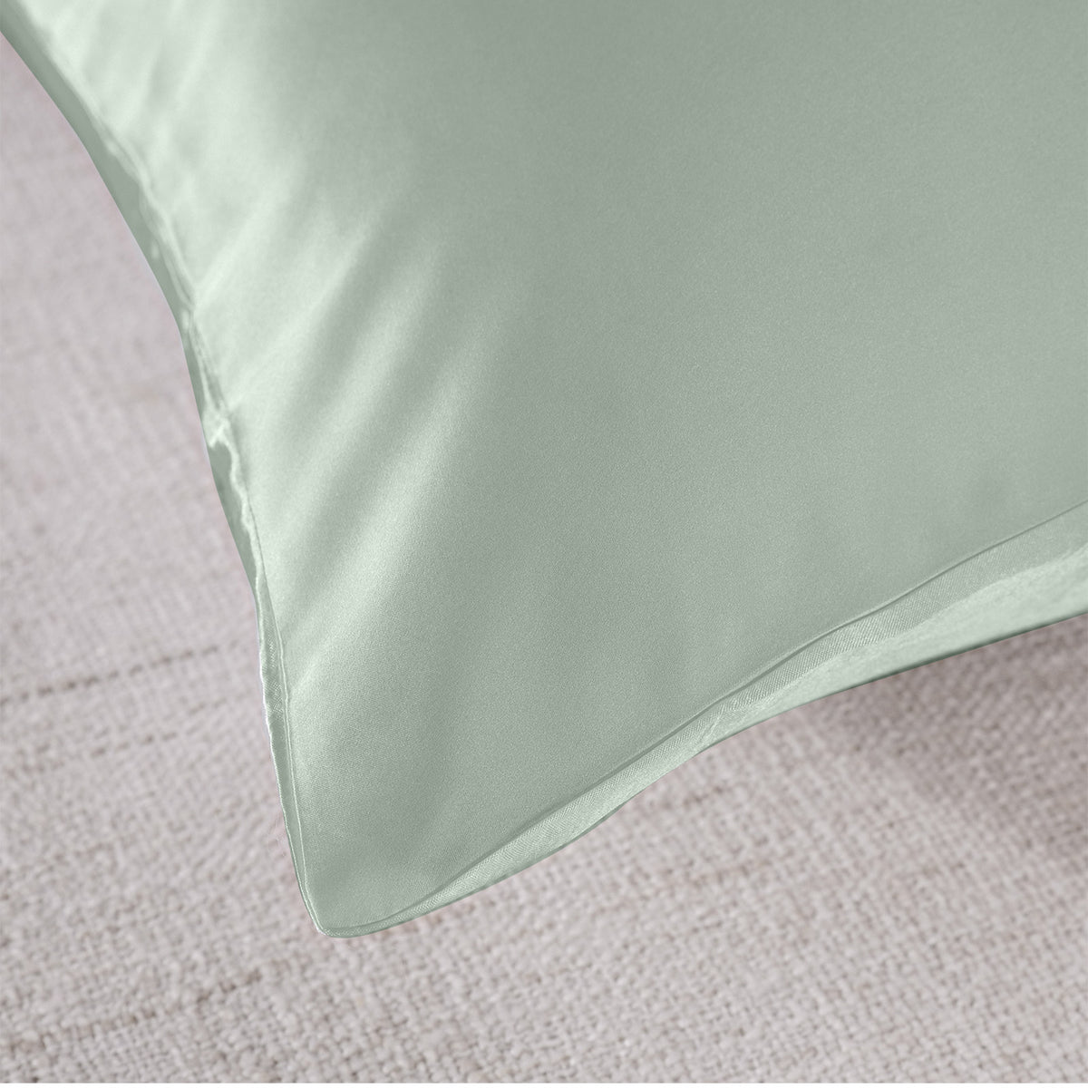 Royal Comfort Silk Pillow Case 100% Mulberry Silk Pillowcase - Sage
