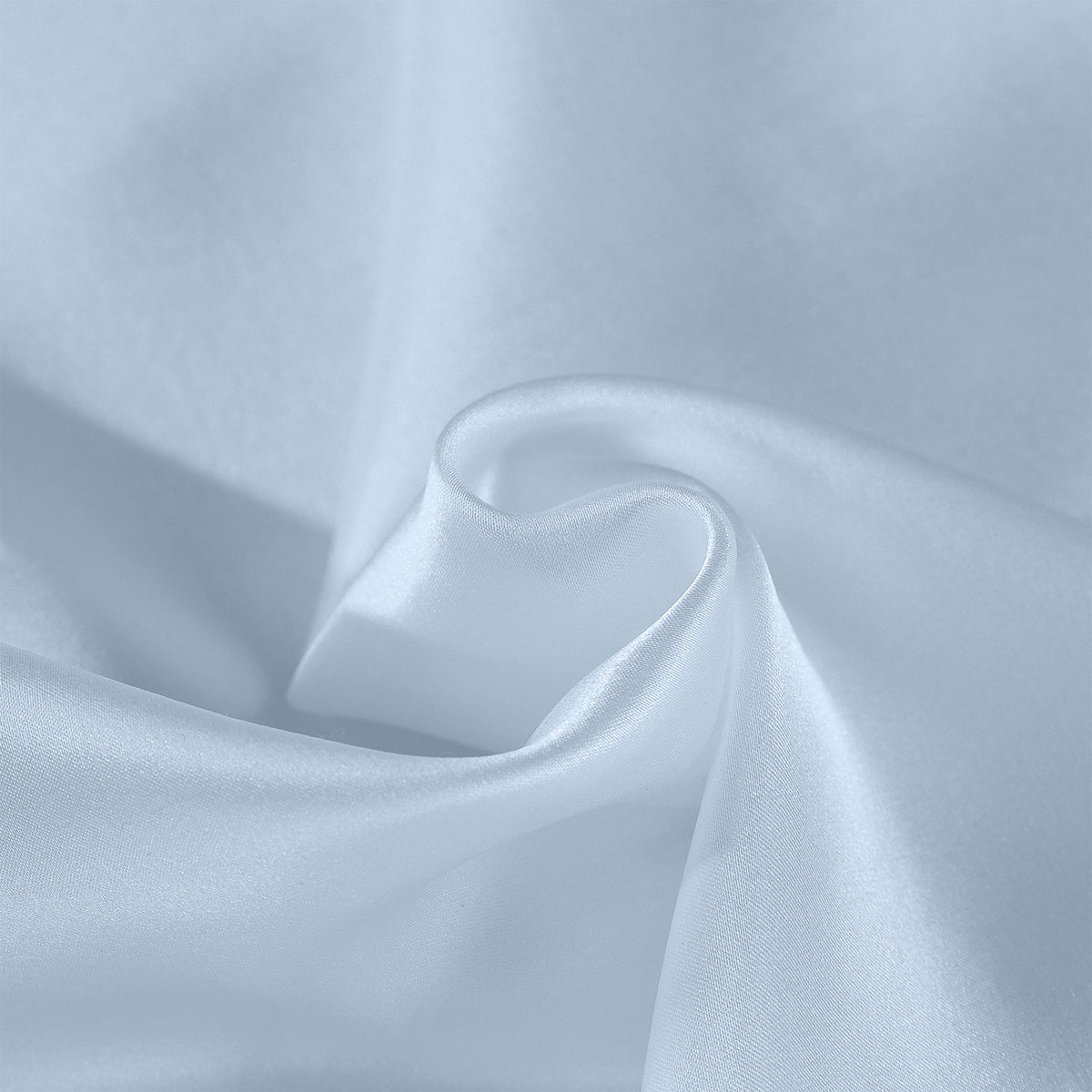 Royal Comfort Silk Pillow Case 100% Mulberry Silk Pillowcase - Soft Blue