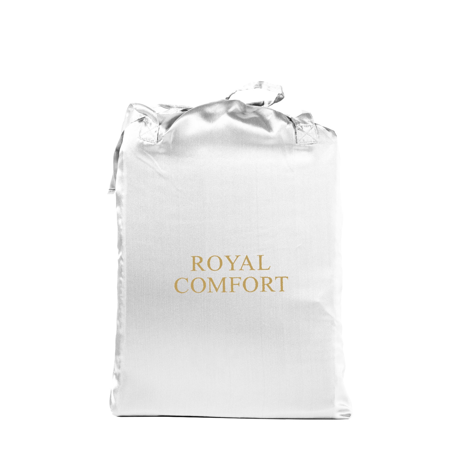 Royal Comfort Satin Sheet Set 3 Piece Fitted Sheet Pillowcase… - V160-10003466