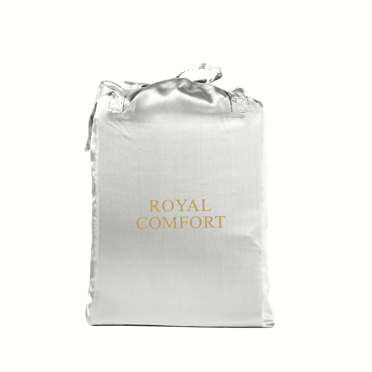 Royal Comfort Satin Sheet Set 3 Piece Fitted Sheet Pillowcase… - V160-10003469