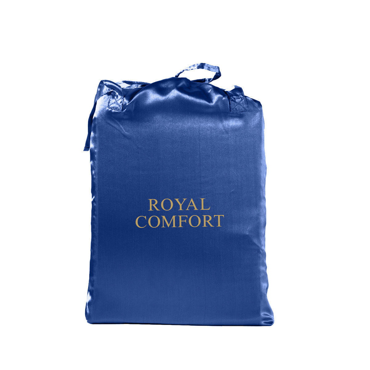Royal Comfort Satin Sheet Set 4 Piece Fitted Flat Sheet… - V160-10003483