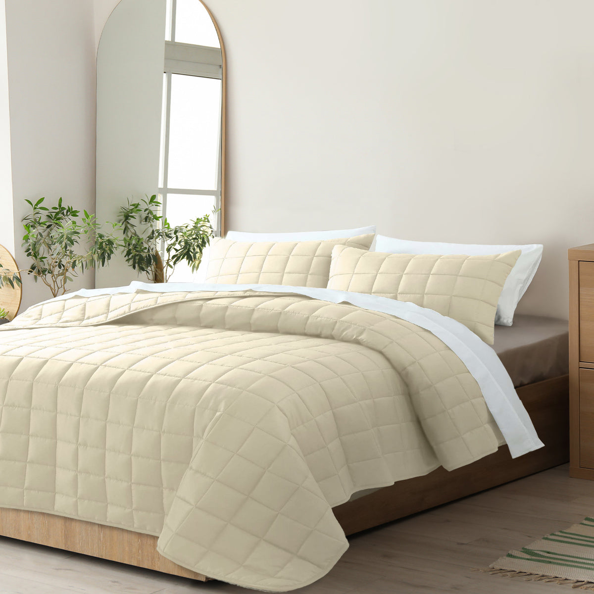 Royal Comfort Coverlet Set Bedspread Soft Touch Easy Care… - V160-10003818