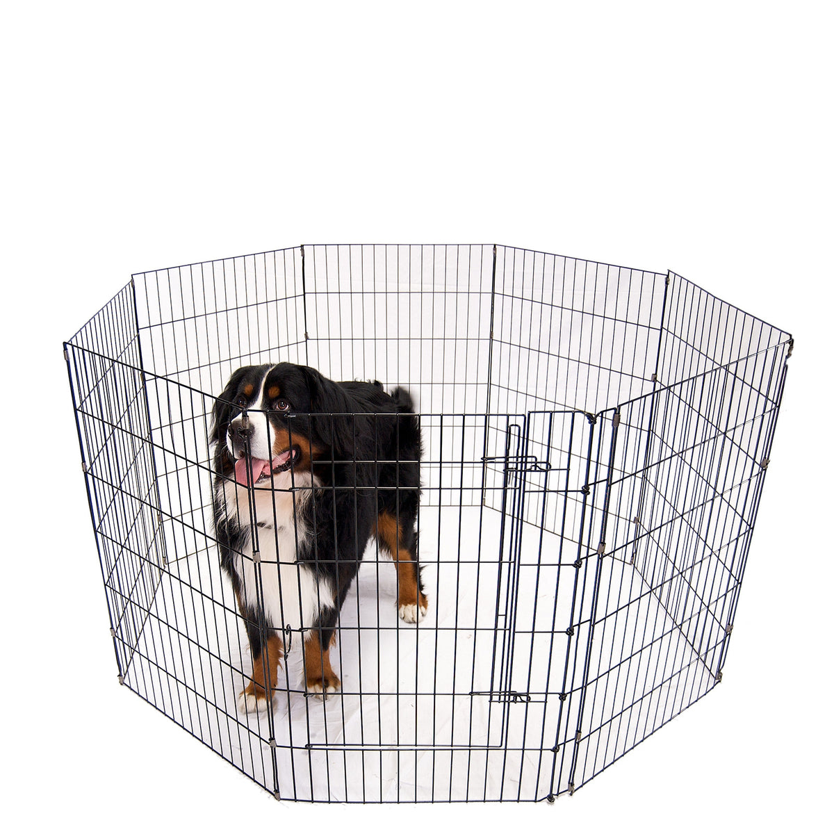 4Paws 8 Panel Playpen Puppy Exercise Fence Cage Enclosure Pets… - V160-10004321
