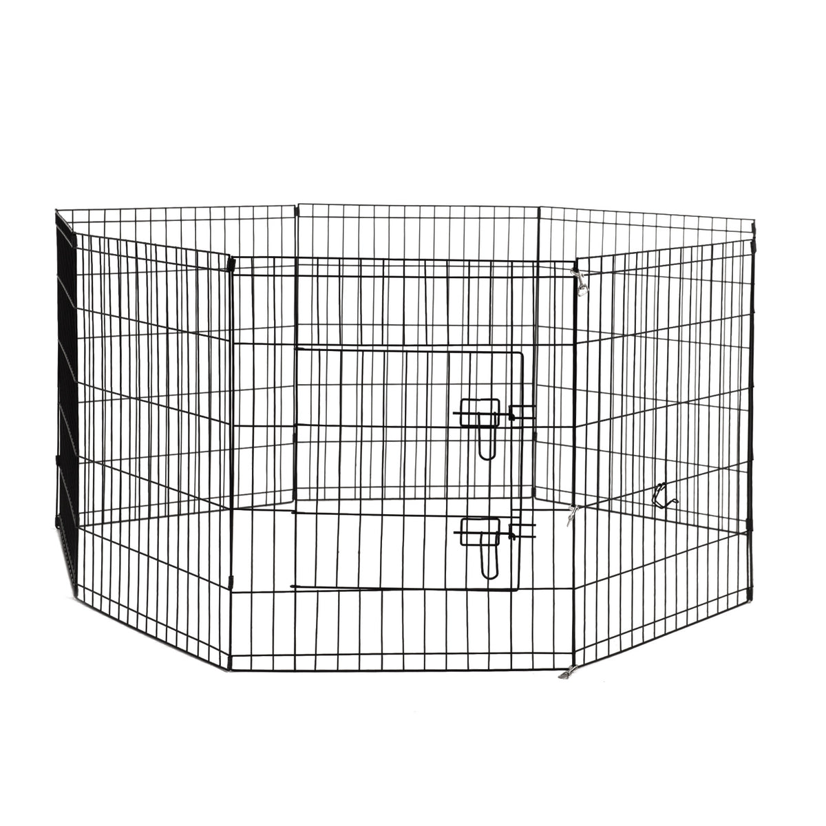 4Paws 8 Panel Playpen Puppy Exercise Fence Cage Enclosure Pets… - V160-10004322
