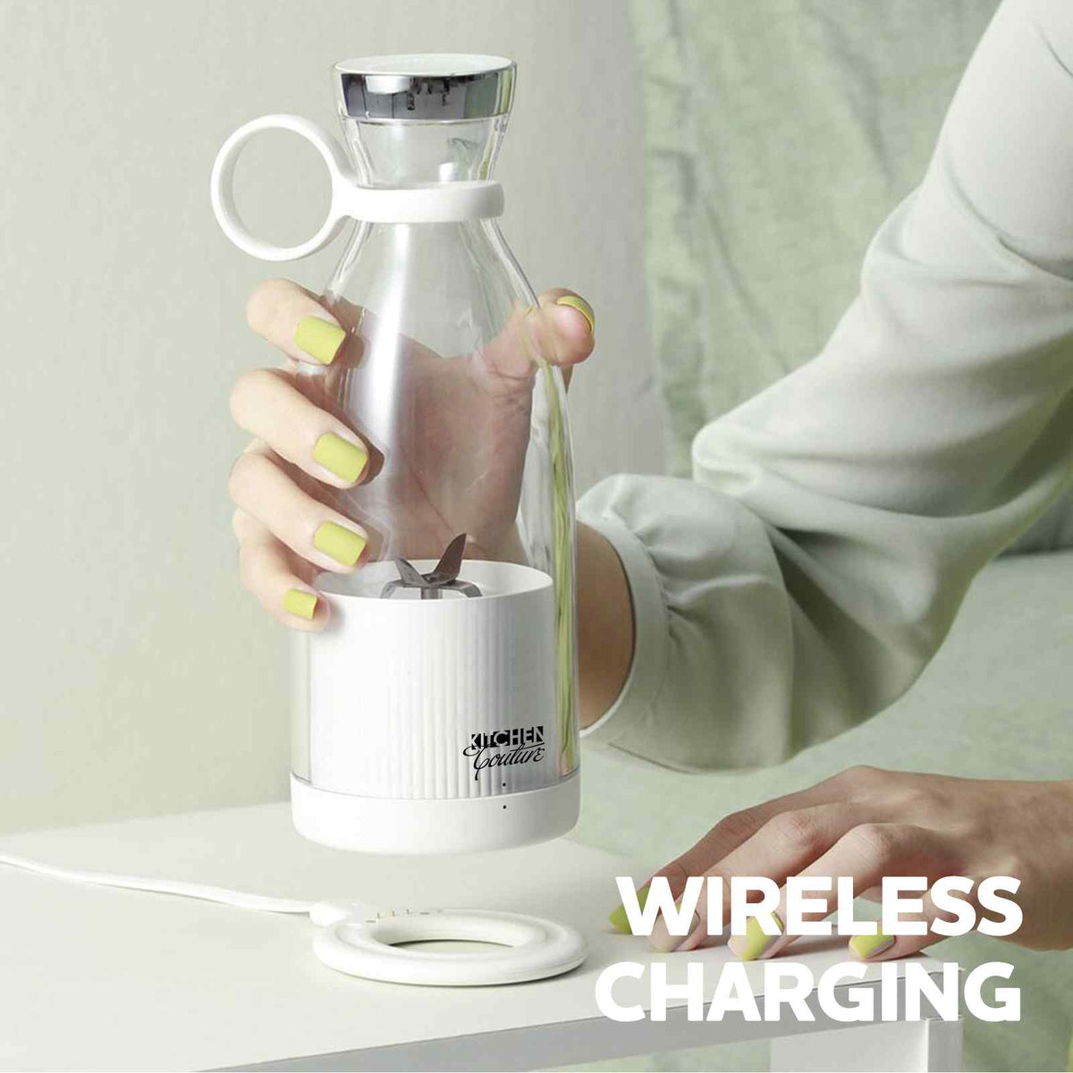 Kitchen Couture Fusion Portable Blender Electric Hand Held… - V160-10004398