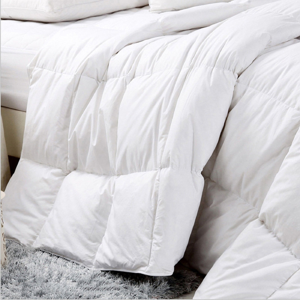 Royal Comfort 500GSM Plush Duck Feather Down Quilt Ultra Warm Soft - V160-201255