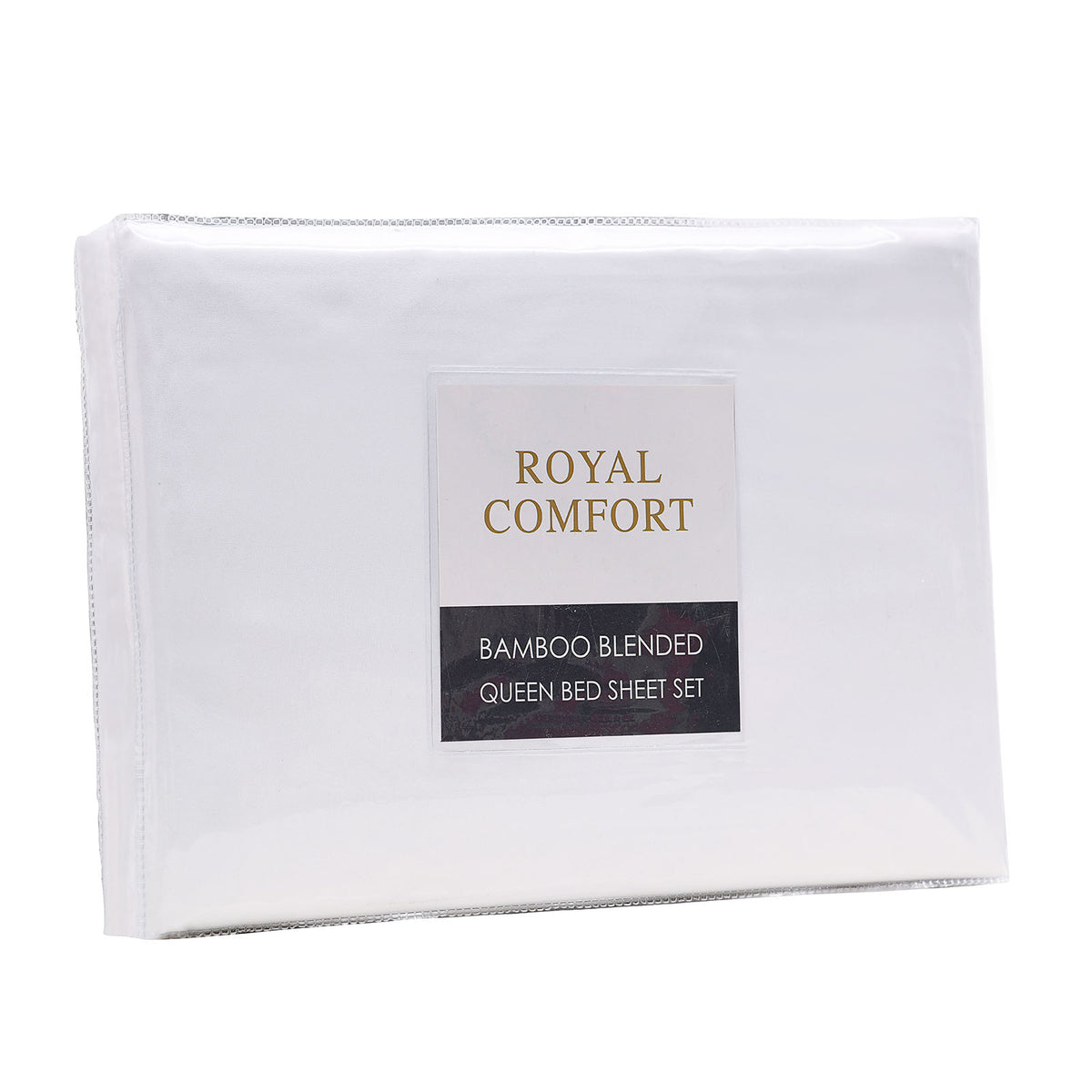 Royal Comfort Bamboo Blended Sheet & Pillowcases Set 1000TC Ultra… - V160-201996