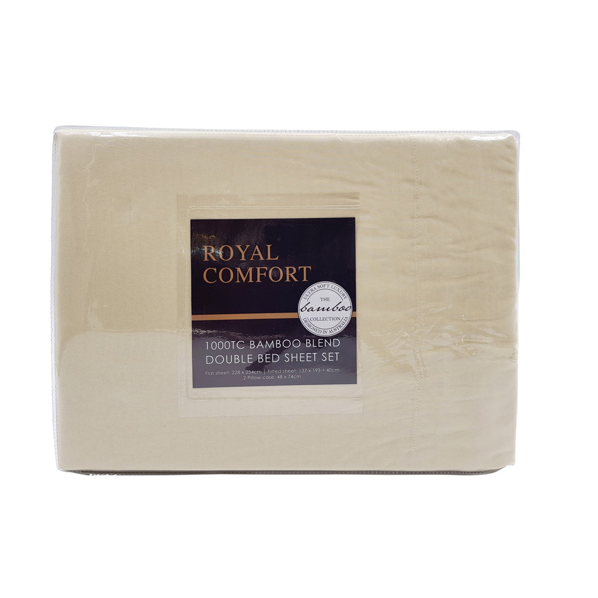 Royal Comfort Bamboo Blended Sheet & Pillowcases Set 1000TC Ultra… - V160-201997
