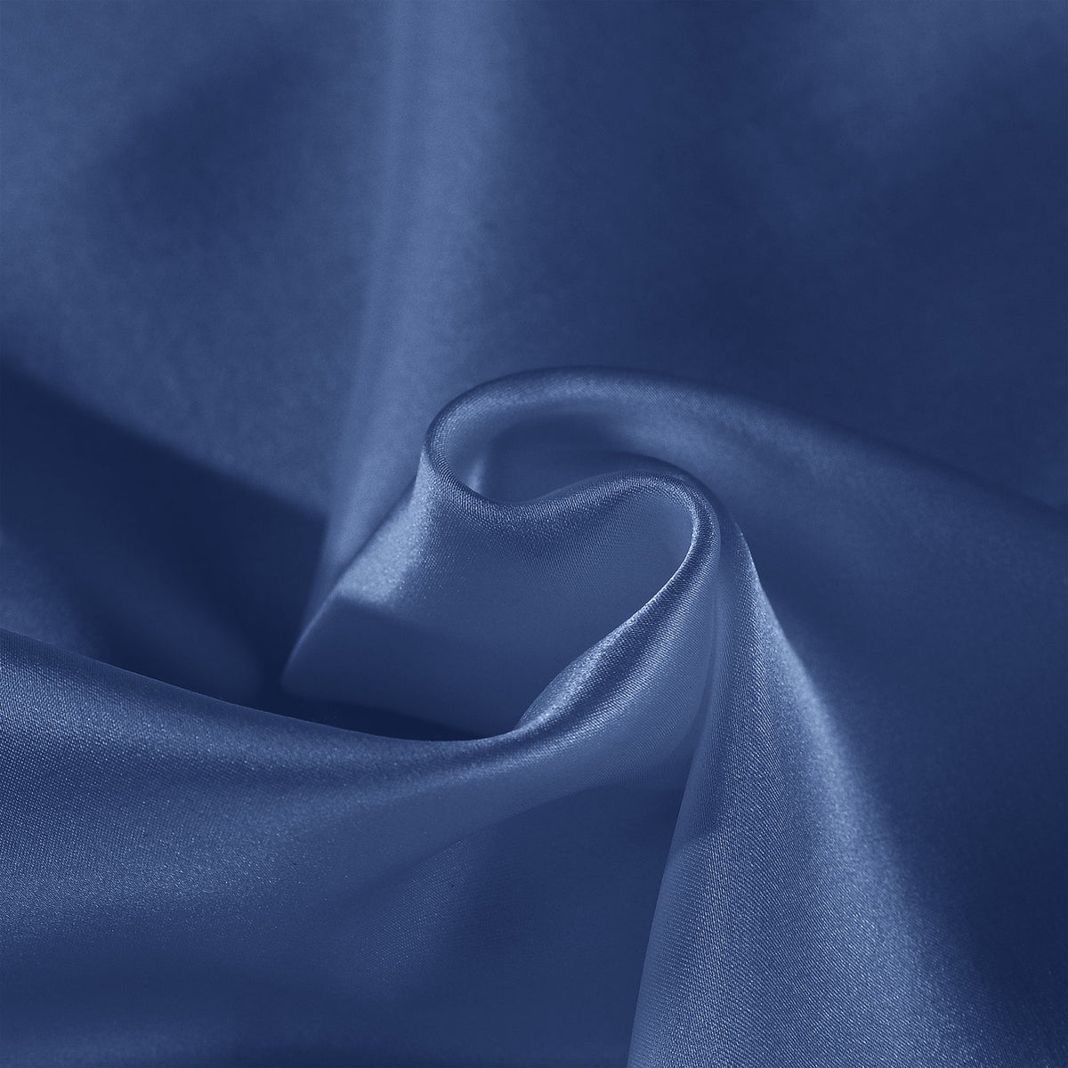Royal Comfort Mulberry Silk Pillowcase Twin Pack 51 x 76cm - Navy