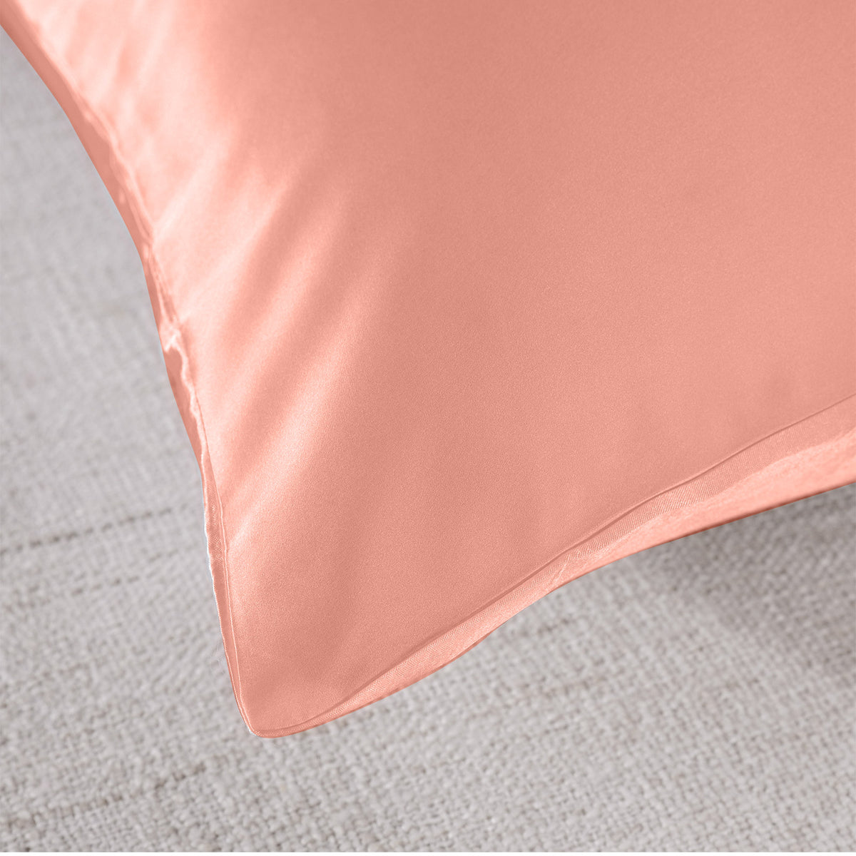 Royal Comfort Silk Pillow Case 100% Mulberry Silk Pillowcase - Blush