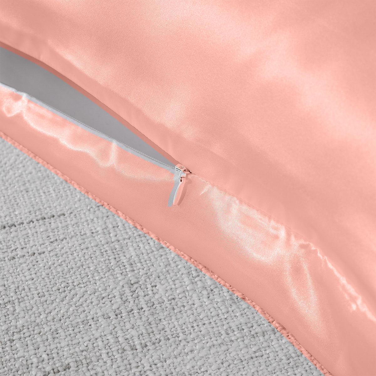 Royal Comfort Silk Pillow Case 100% Mulberry Silk Pillowcase - Blush