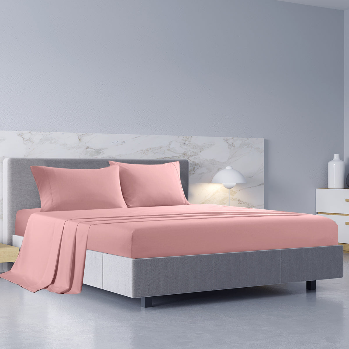 Royal Comfort 1000TC Hotel Grade Bamboo Cotton Sheets Pillowcases… - V160-204910