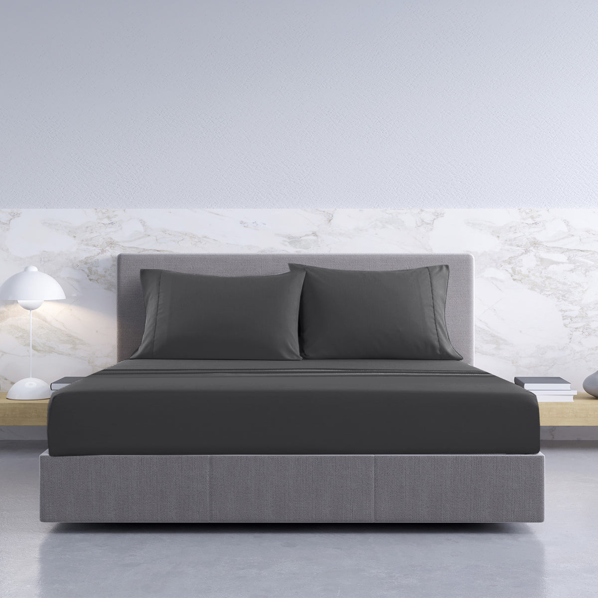 Royal Comfort 1000TC Hotel Grade Bamboo Cotton Sheets Pillowcases… - V160-204912