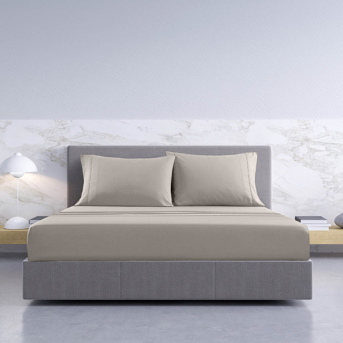 Royal Comfort 1000TC Hotel Grade Bamboo Cotton Sheets Pillowcases… - V160-204913