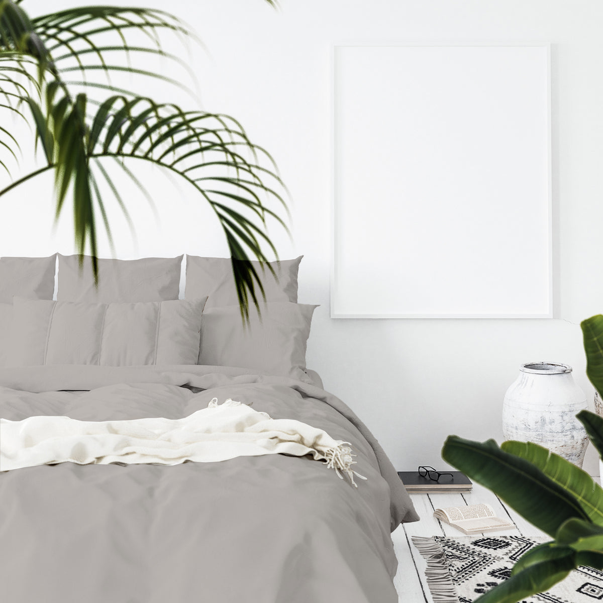 Balmain 1000 Thread Count Hotel Grade Bamboo Cotton Quilt Cover… - V160-204923