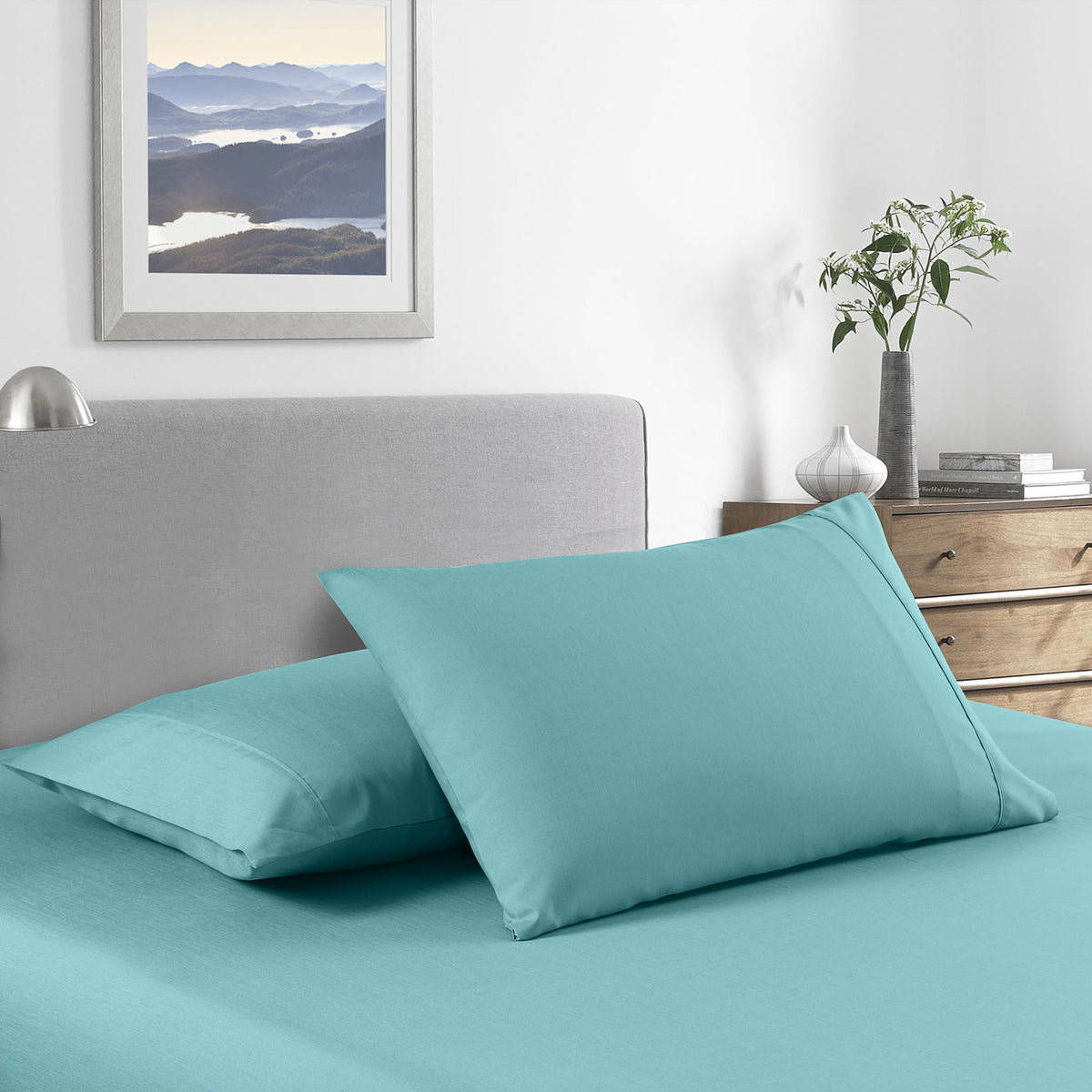 Royal Comfort 2000 Thread Count Bamboo Cooling Sheet Set Ultra… - V160-205635