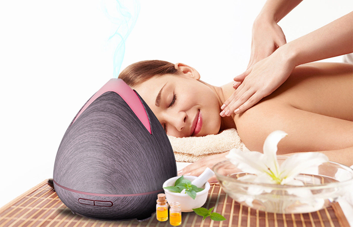 Essential Oils Ultrasonic Aromatherapy Diffuser Air Humidifier… - V160-501665