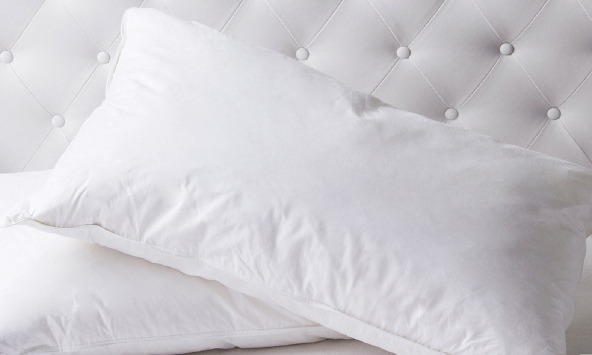 50% Duck Feather & 50% Duck Down Quilt 500GSM + Duck Pillows Twin… - V160-K1537
