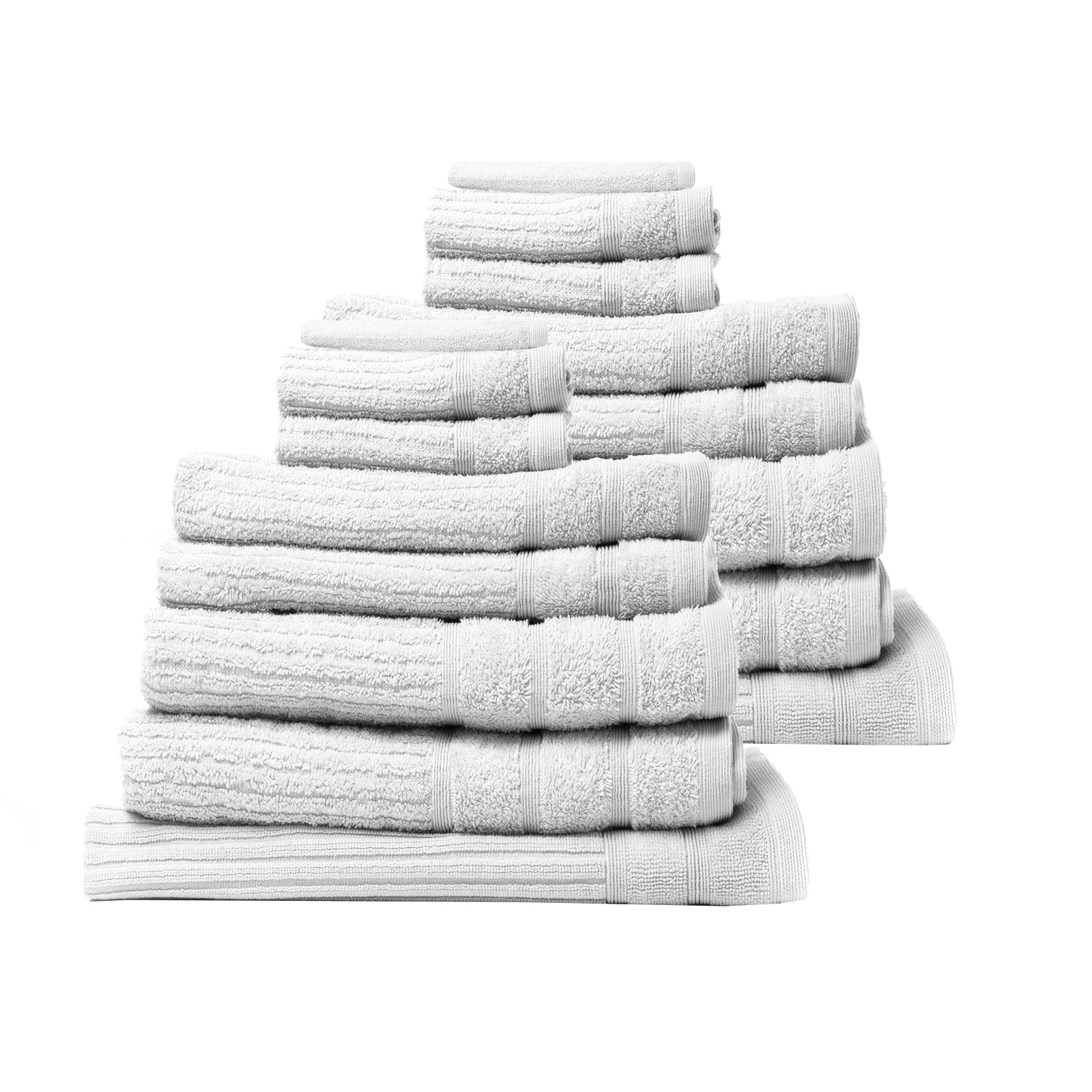 Royal Comfort 16 Piece Egyptian Cotton Eden Towel Set 600GSM… - V160-K2745