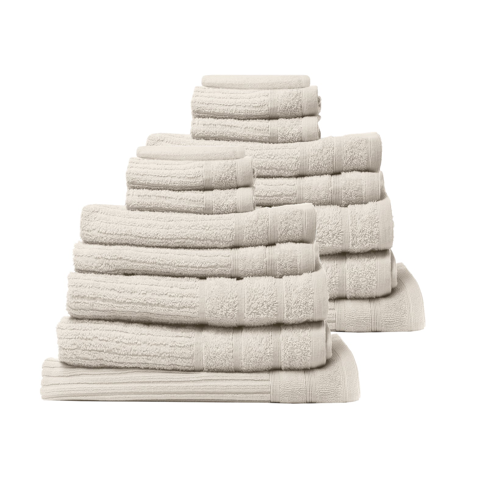 Royal Comfort 16 Piece Egyptian Cotton Eden Towel Set 600GSM… - V160-K2747
