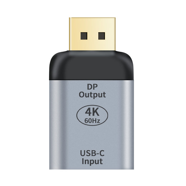 ASTROTEK USB C to DP DisplayPort Female Male 4K 60Hz Gold Windows Android Mac OS