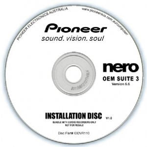 PIONEER Software Nero Suite 3 OEM Version 6.6 - Play - PowerDVD10