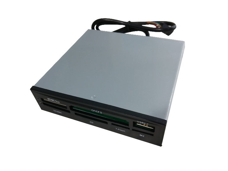 ASTROTEK 3.5' Internal Card Reader Black All In One USB2.0 - SD Flash Memory