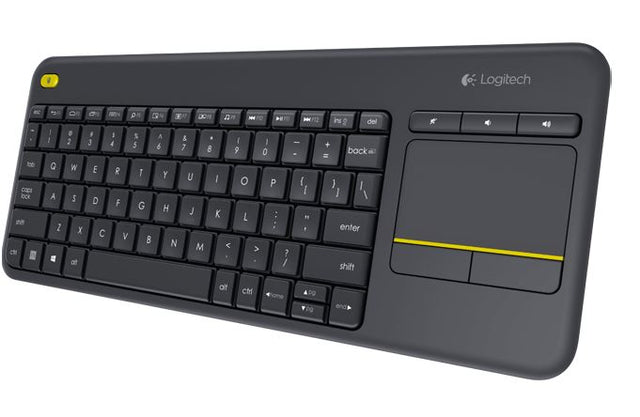 LOGITECH K400 Plus Wireless Keyboard w/ Touchpad USB connected TVs KBLT K830BT