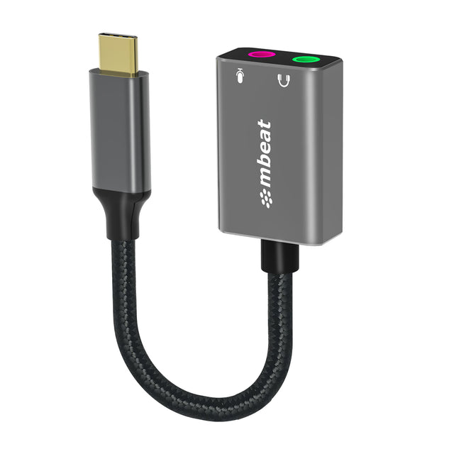 MBEAT Elite USB C 3.5mm Audio & Audio USB C Tablet Smartphone Devices Spa