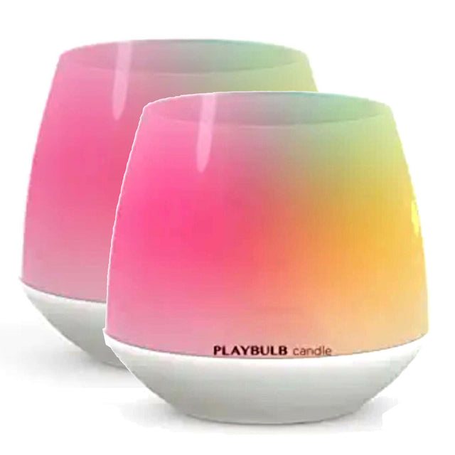 Twin Pack MIPOW PlayBulb LED Flameless Candle App Control Wedding Party