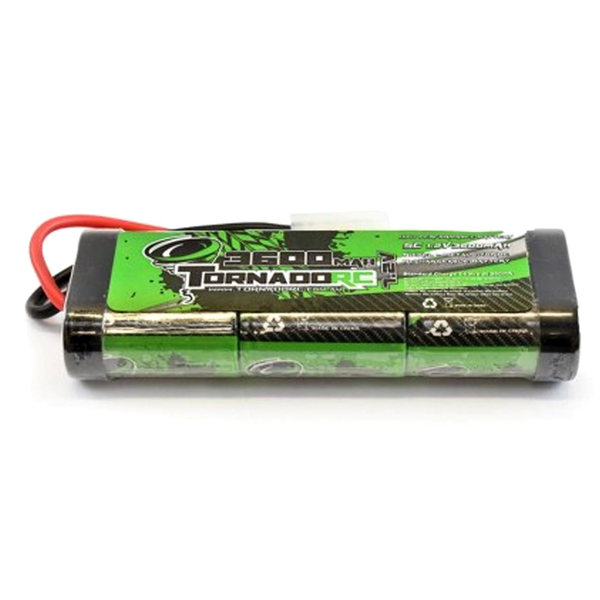 Tornado 7.2v 3600mah Stick Pack Battery For RC Radio - Tamiya Connector