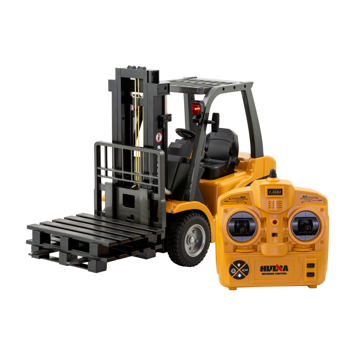 1:10 Scale 2.4G 8-Channel Metal Remote Control Forklift Construction Vehicle -
