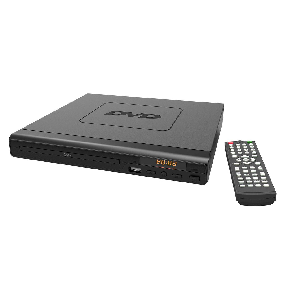 Mini - Size DVD Player (Black) w/ Multi - Region Set - up & Compact Size