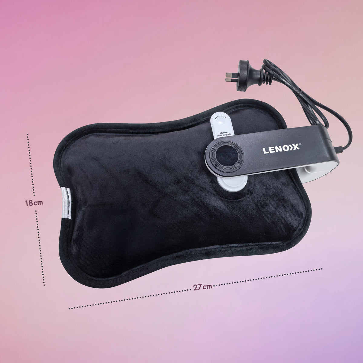 Rechargeable Electric Hot Water Bottle 180W, Fast Heating, Up to 70°C, Leak-Resistant Design