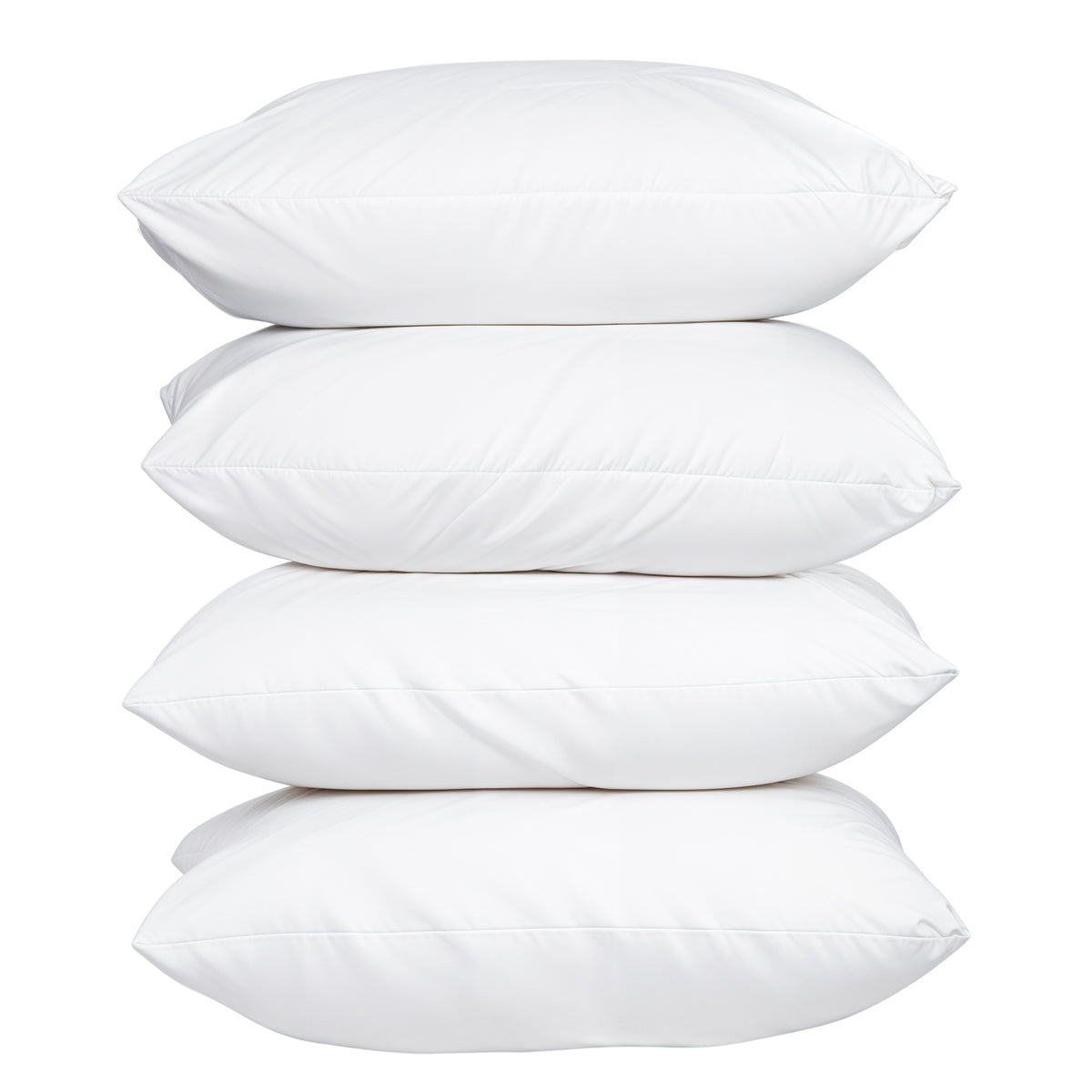 100 Percent Cotton Pillow Cover with 800g Poly Fill, Hypoallergenic, - Cooling