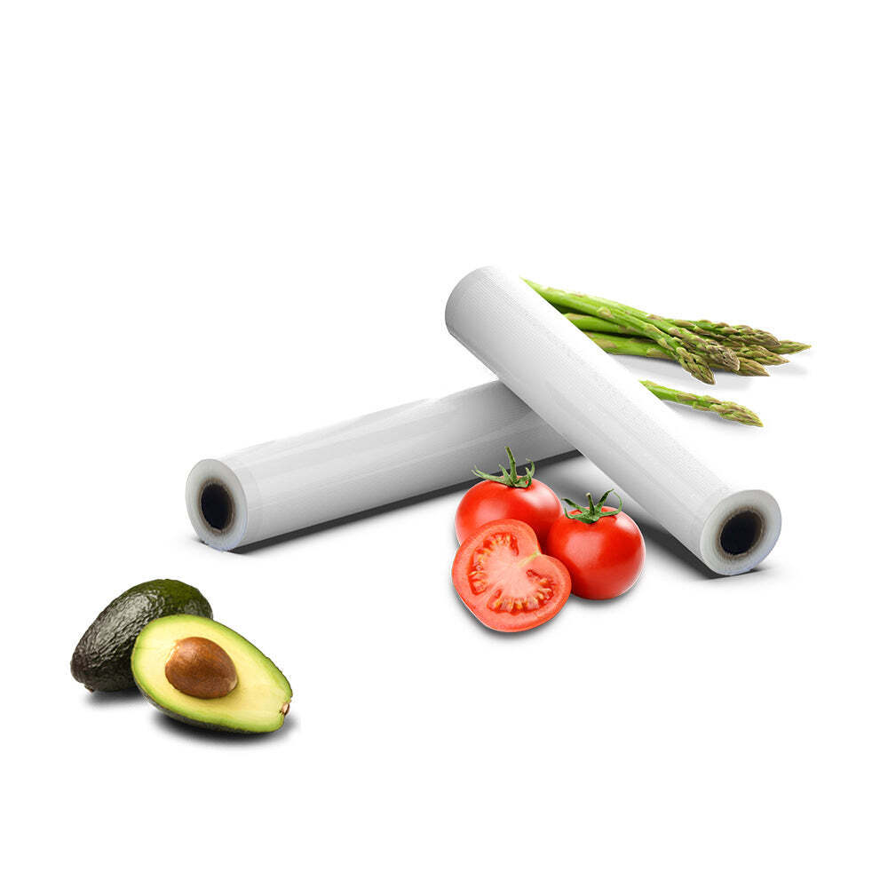 Vacuum Sealer Bags for Fresher Food (28cm) 2 - Pack of Rolls