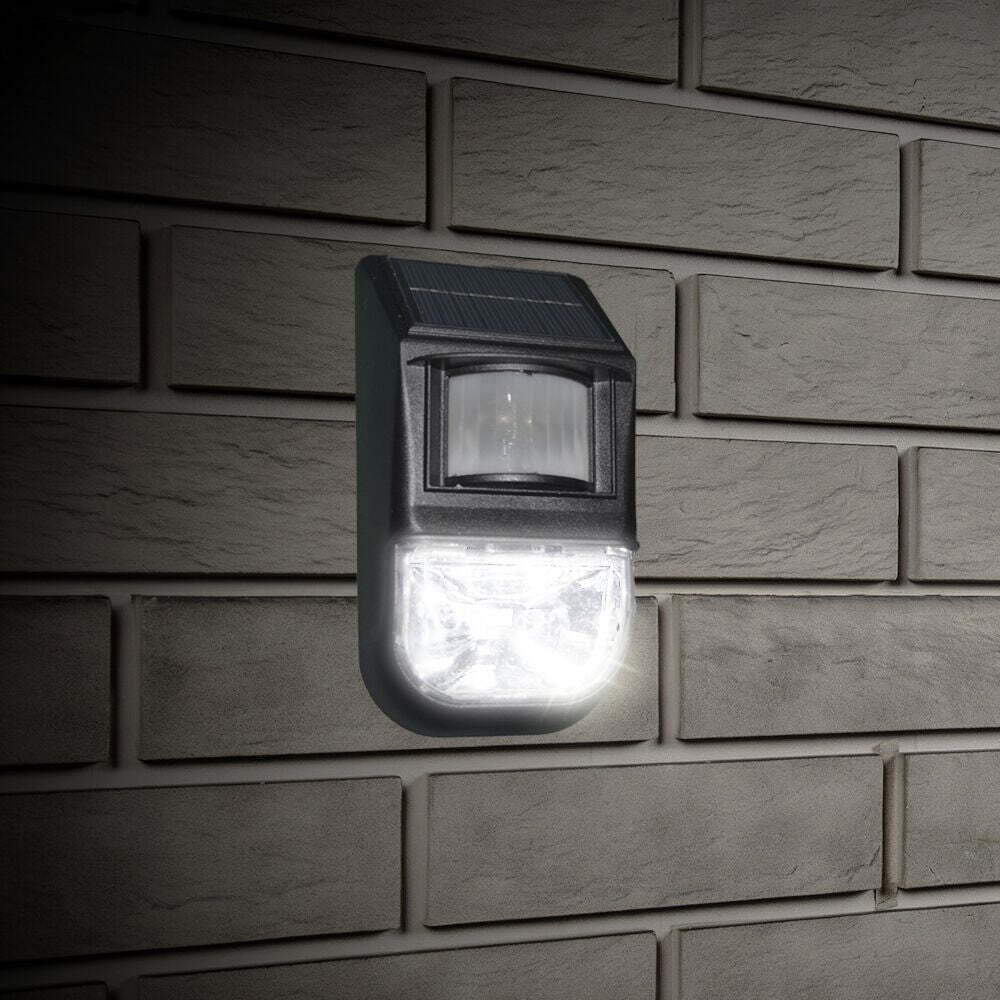 Solar - Powered Motion Sensor Light (1 - Piece), Detects Motion, Rechargeable