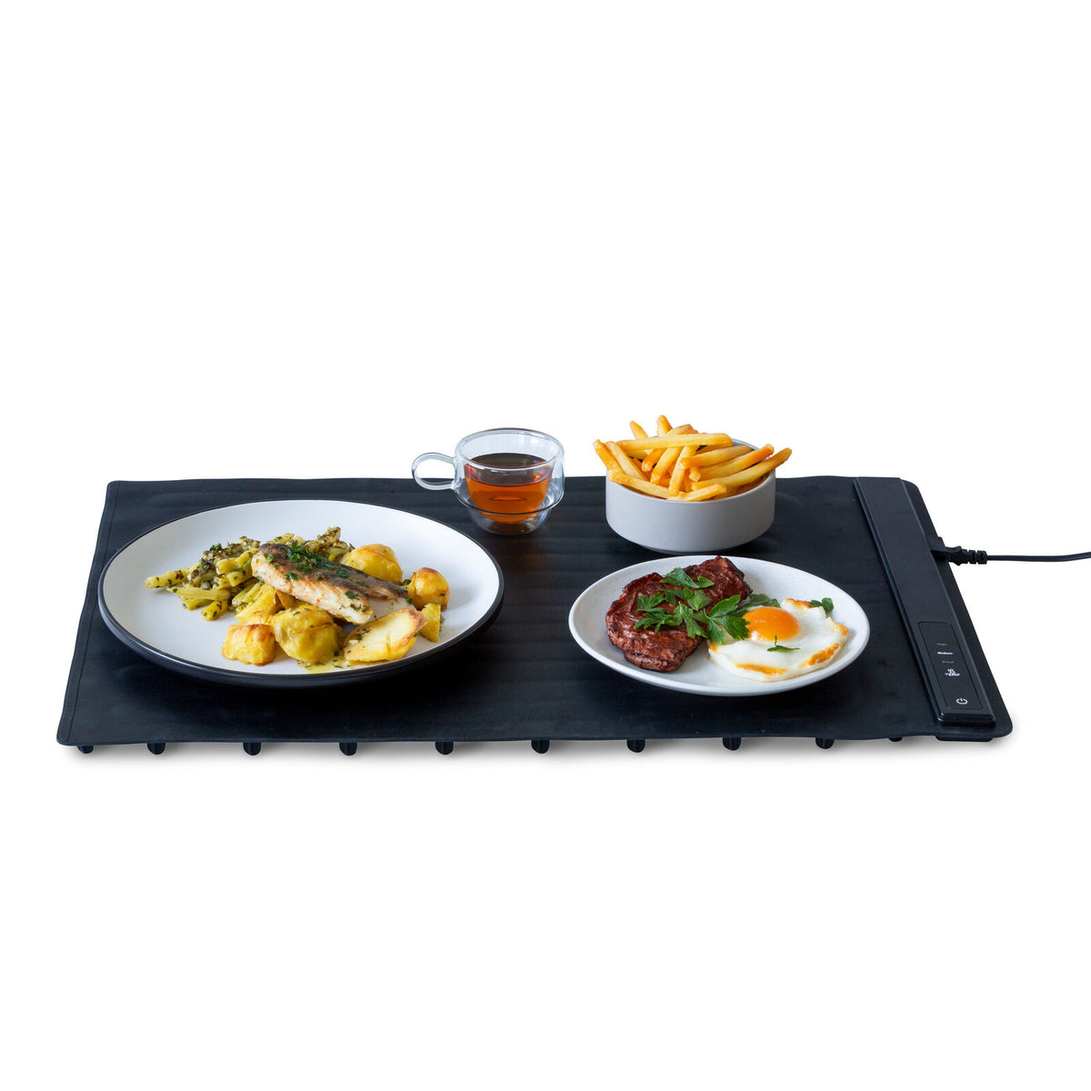 Electric Warming Mat Adjustable 3 - Level Heat, Rollable & Hot Plates Heat Pad