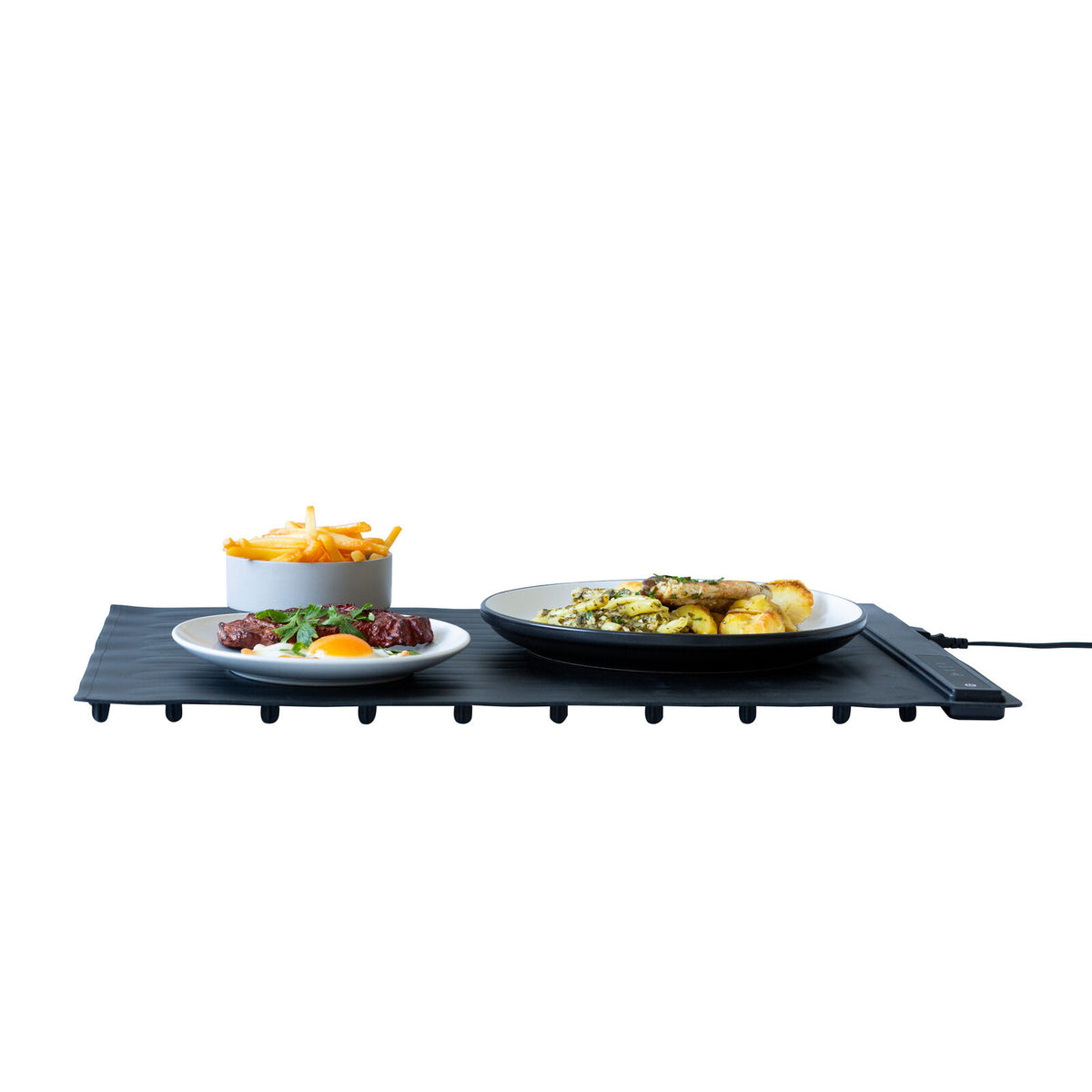 Electric Warming Mat Adjustable 3 - Level Heat, Rollable & Hot Plates Heat Pad