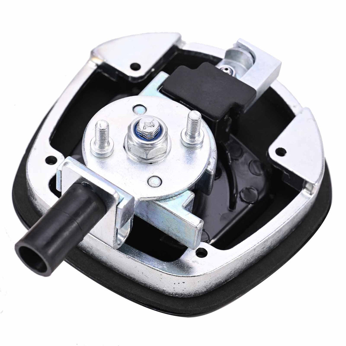 2 pcs Tail T Handle Lock Compression Latch Black For Trailer Ute Canopy Toolbox