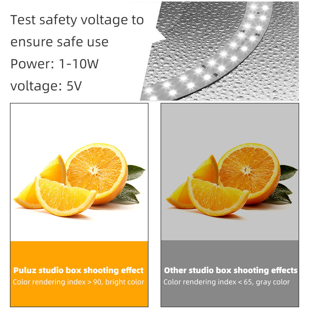 Portable Photo Studio 144 LED Lamp Light Tent Bar Cube Soft Box Room Photography