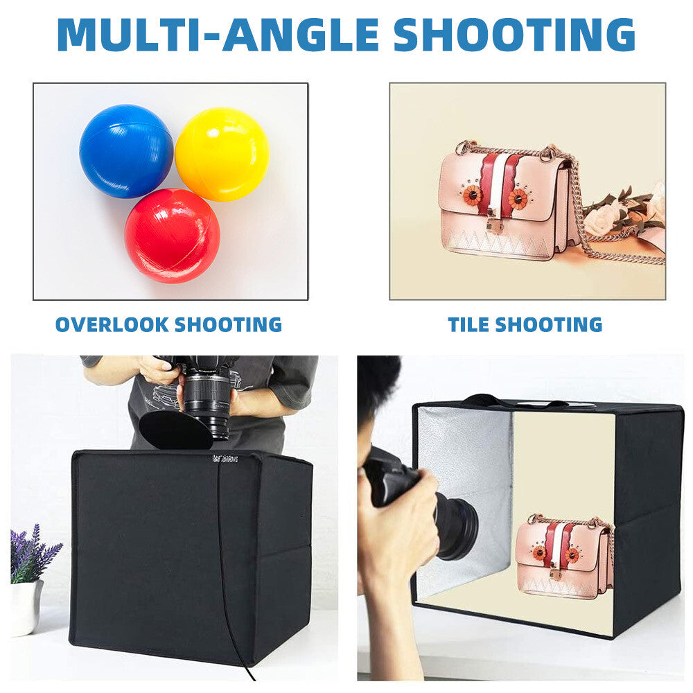 Portable Photo Studio 144 LED Lamp Light Tent Bar Cube Soft Box Room Photography