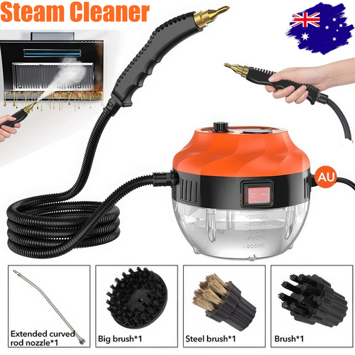 4000 w Steam Cleaner Temperature Pressure Clean Steam Mechine Au Plug Orange