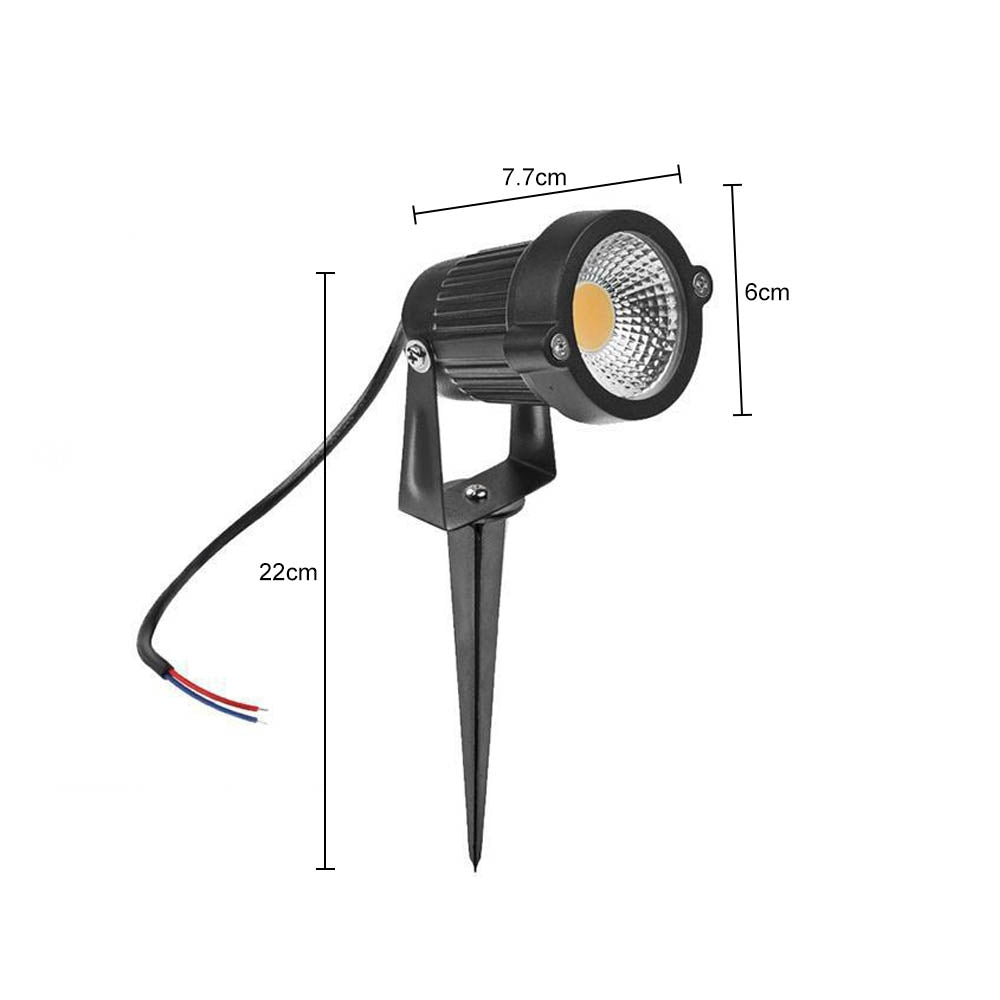 10PCS 12V LED Waterproof Outdoor Garden Spotlights Landscape Light Flood -