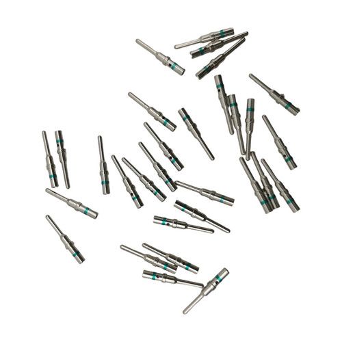 30 pairs Silver solid pin FOR Deutsch DT Series solid pin Connector Male & Female