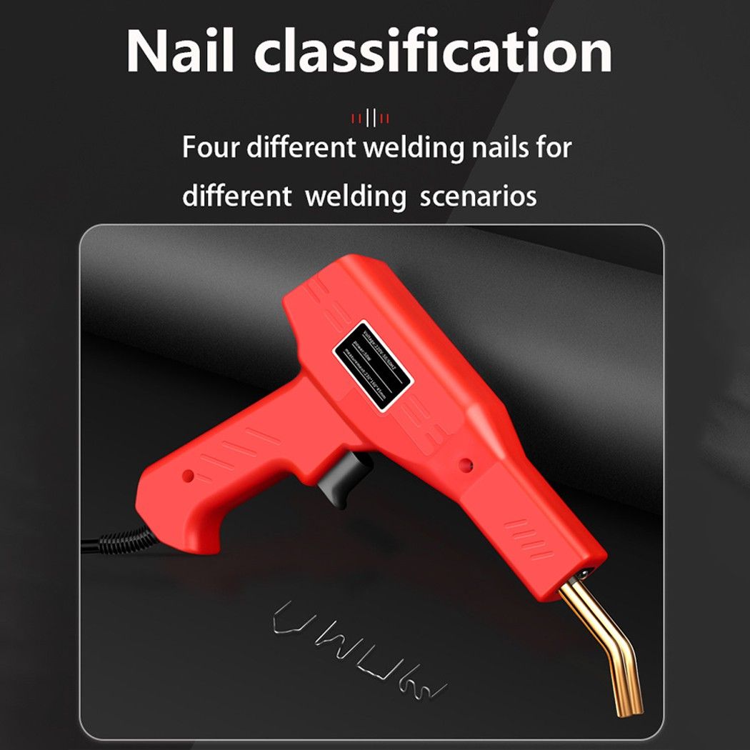 Hand held Welder Weld Repair of Plastic Cracks Hot Stapler Machine Garage Tool