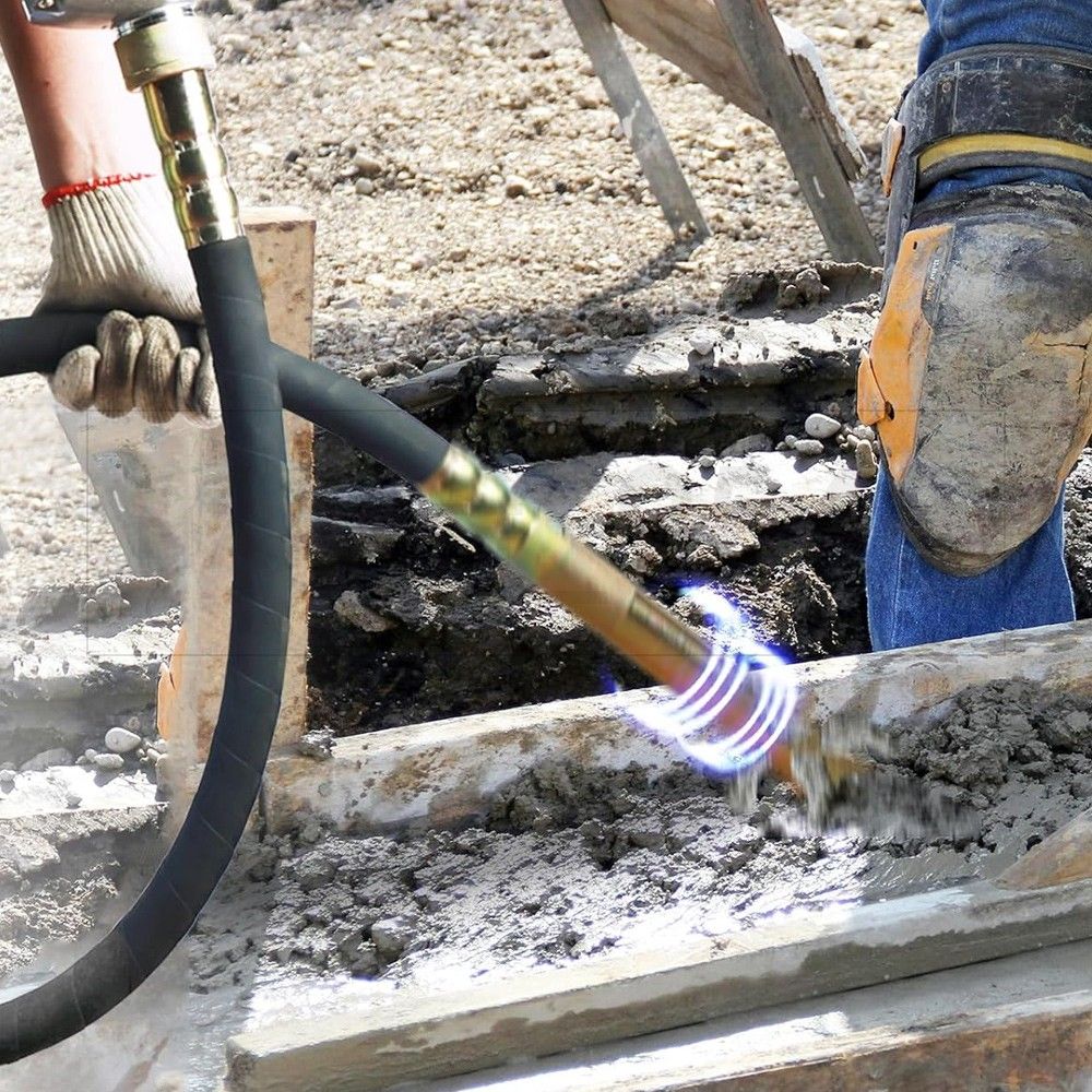 2000W Handheld Electric Concrete Vibrator 3600VPM 35mm Needle 2m Hose Cement