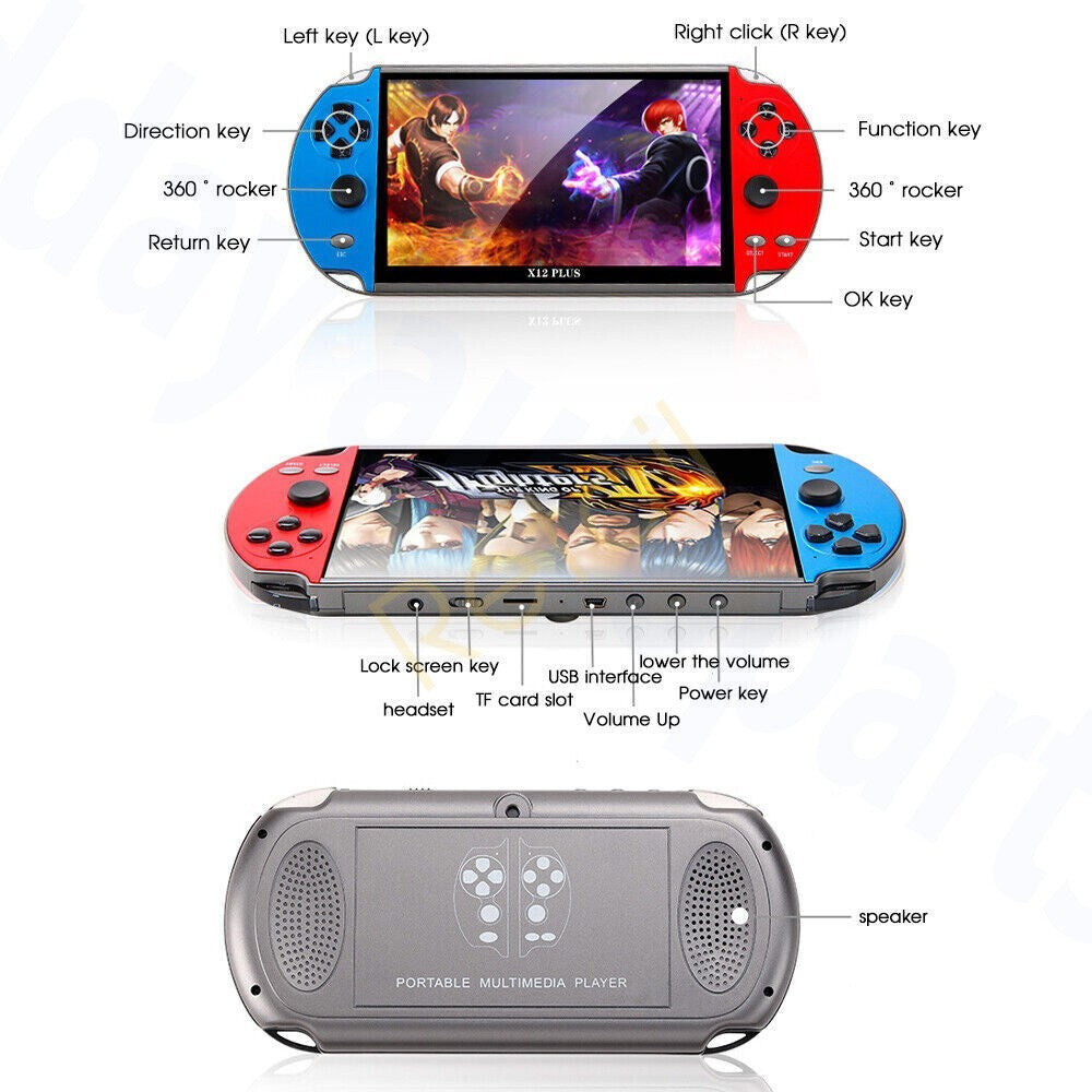 Built In 20000 Games HD Screen Handheld Game Classic Game Retro Console New