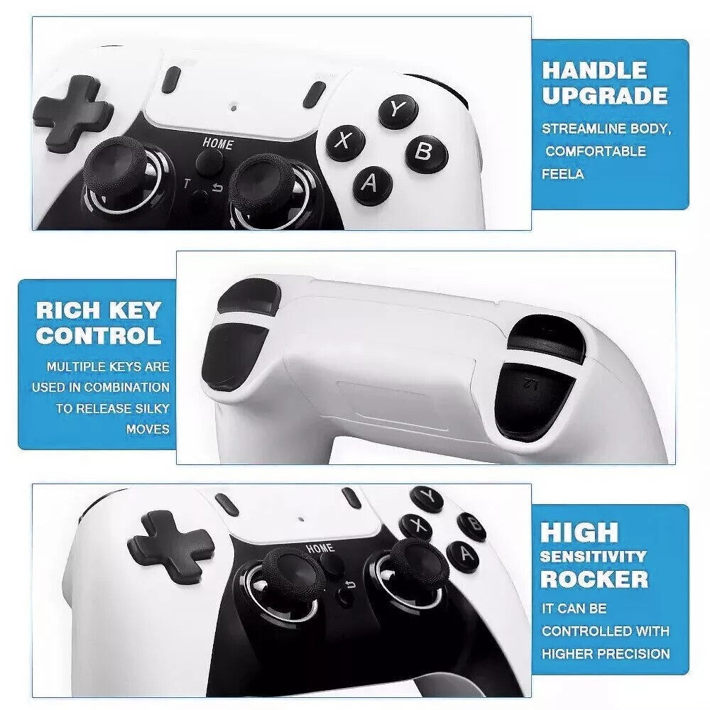 60000+ TV Video Game Stick Retro Gaming Console w/ 2 Wireless Controller 4K HDMI